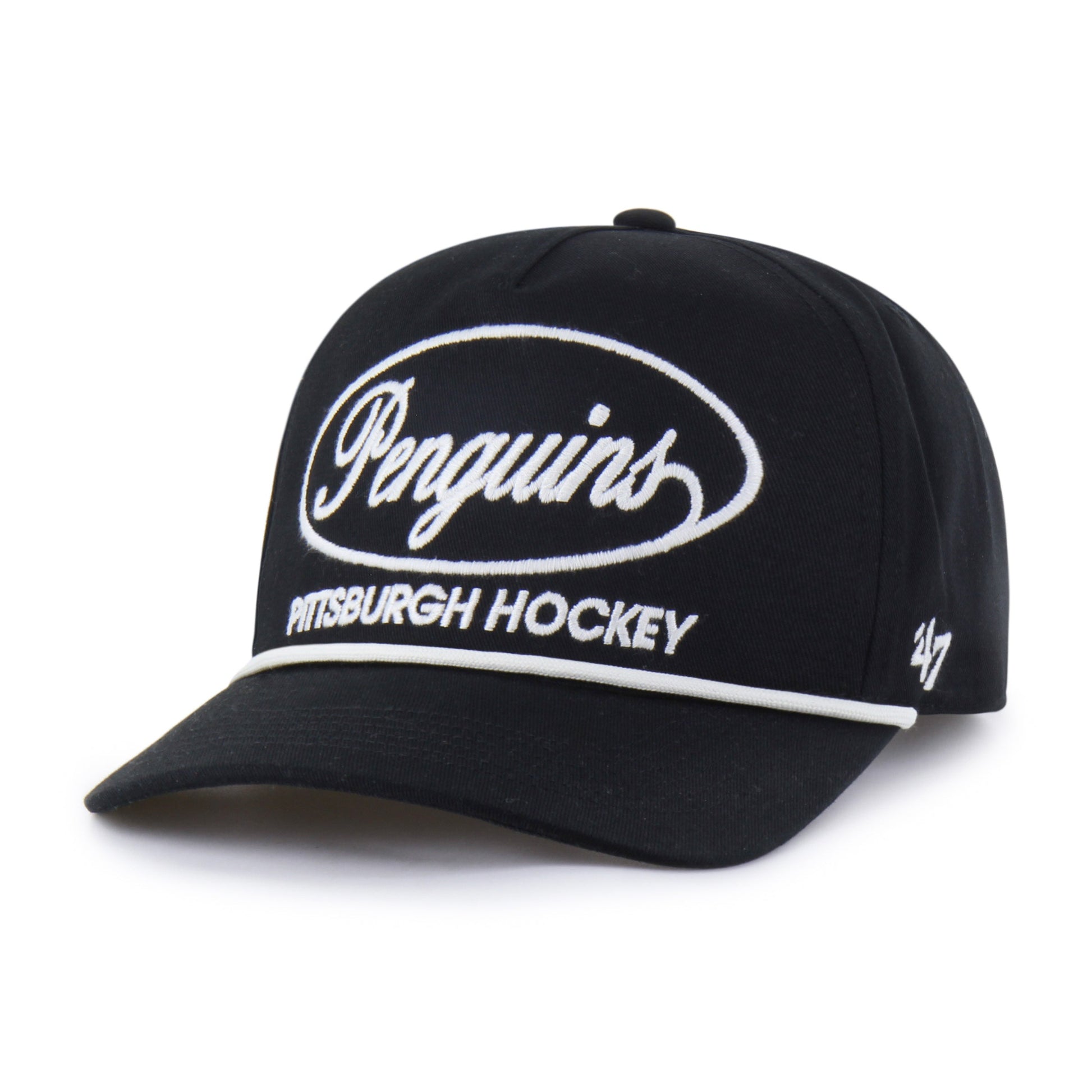 PITTSBURGH PENGUINS FOUNDATIONAL '47 HITCH RF RELAXED FIT BLACK