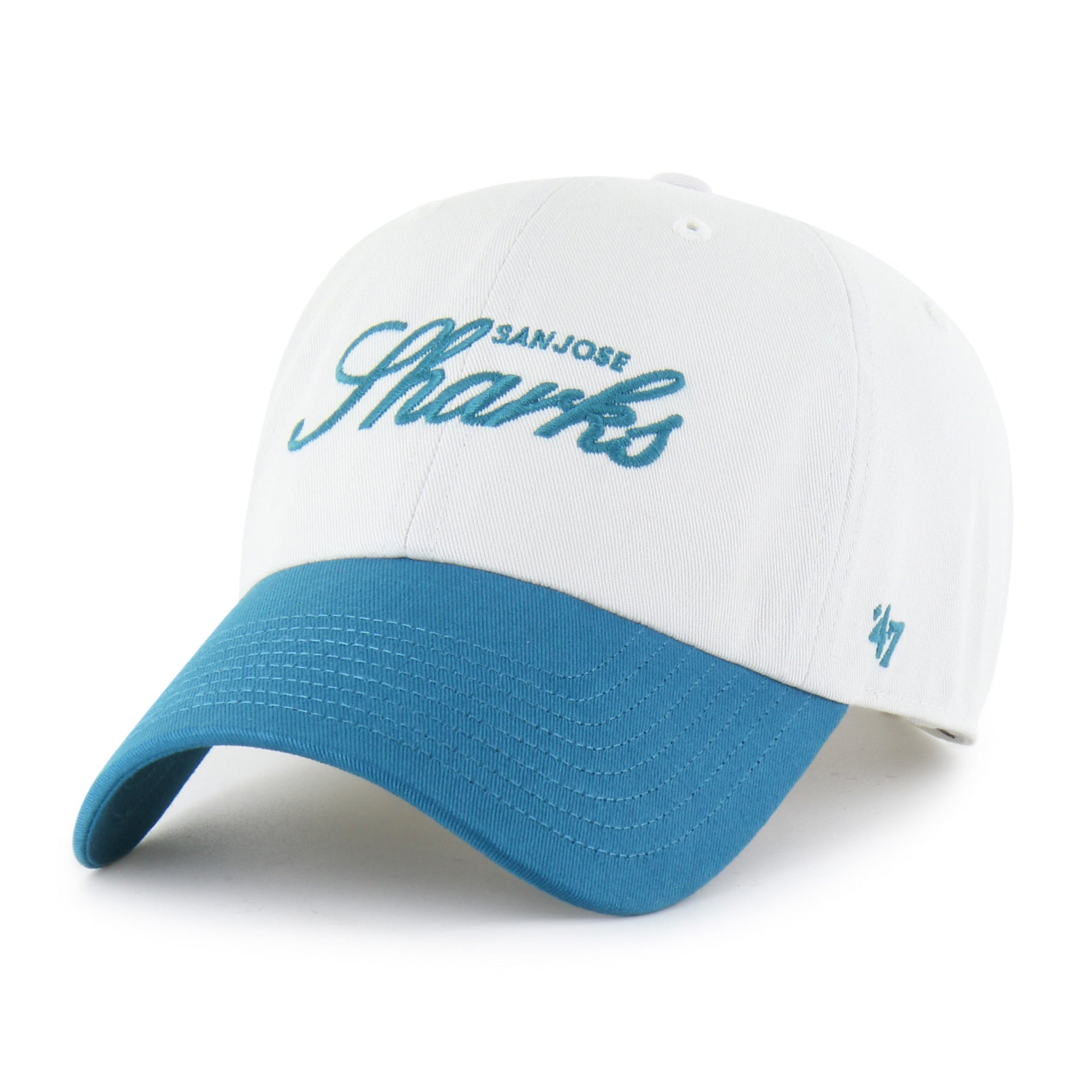SAN JOSE SHARKS FOUNDATIONAL TWO TONE '47 CLEAN UP SANDSTONE
