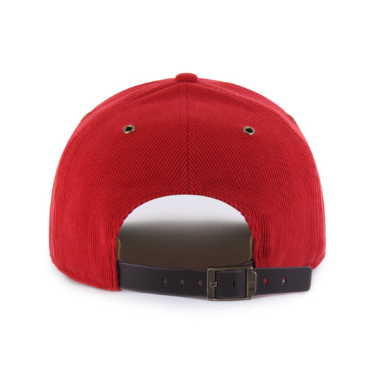 DETROIT RED WINGS GRANDSTAND CORD '47 HITCH RF RELAXED FIT RED