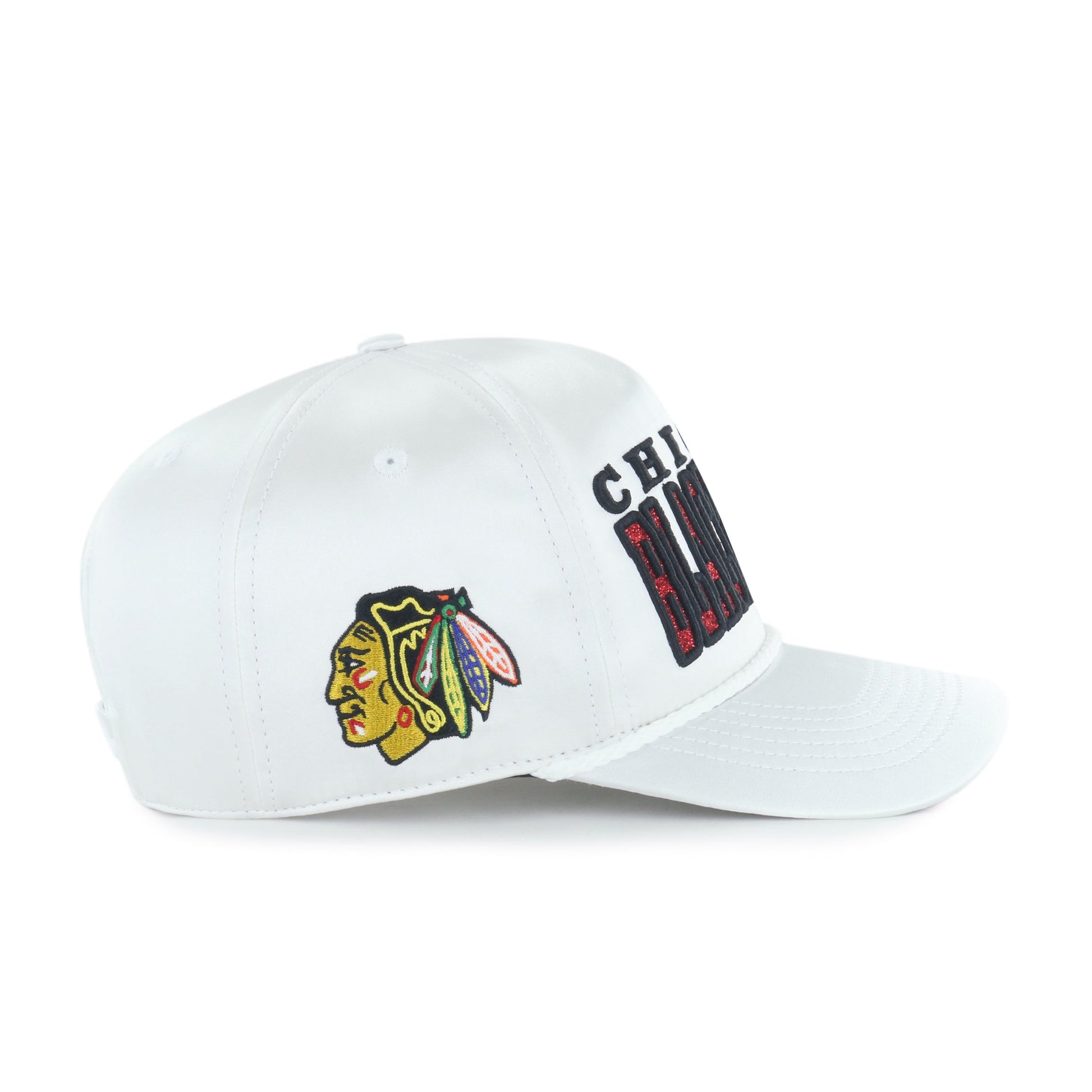 CHICAGO BLACKHAWKS OUTSPOKEN '47 HITCH WOMENS WHITE