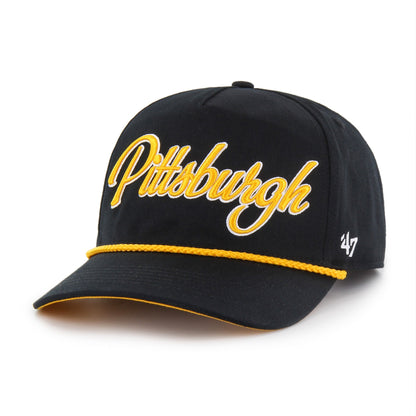 PITTSBURGH PENGUINS OVERHAND '47 HITCH BLACK