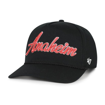 ANAHEIM DUCKS OVERHAND '47 HITCH BLACK