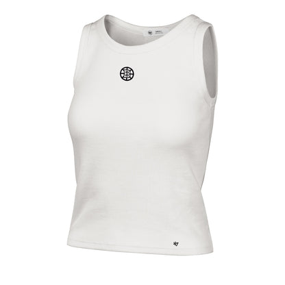 BOSTON BRUINS SKYHOOK '47 BABY RIB TANK WOMENS SANDSTONE