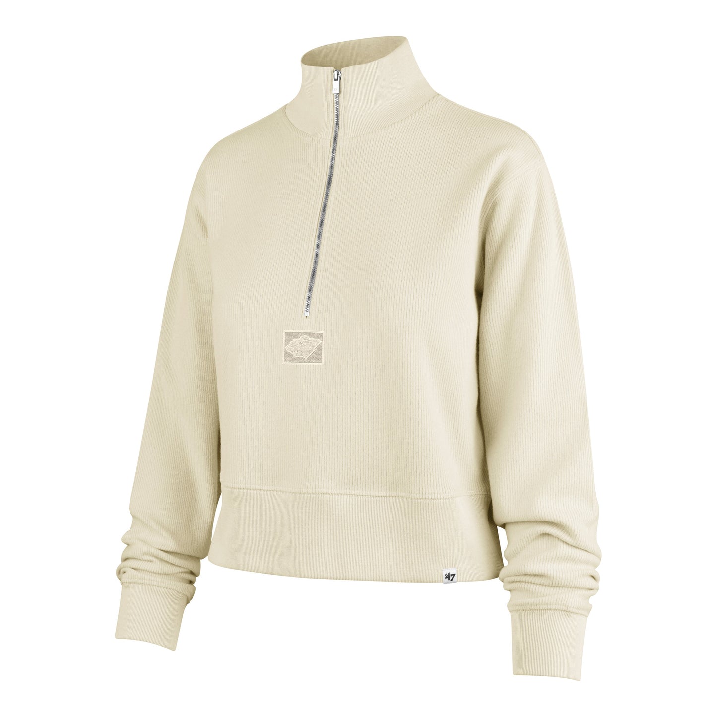 MINNESOTA WILD TRANQUILITY RIB '47 HALF ZIP WOMENS MOJAVE