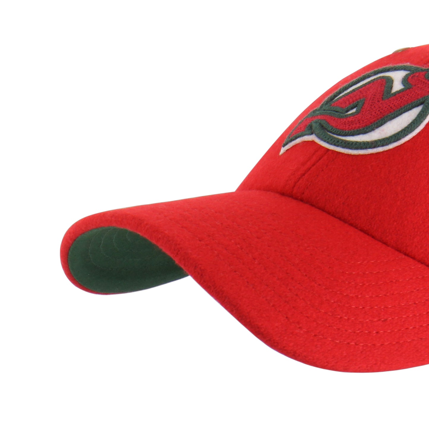 NEW JERSEY DEVILS VINTAGE GRANDSTAND '47 CLEAN UP RED