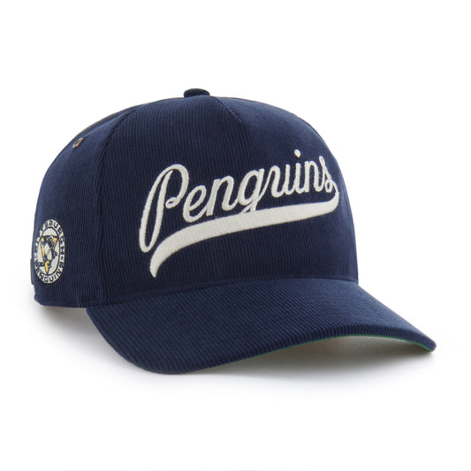 PITTSBURGH PENGUINS VINTAGE GRANDSTAND CORD '47 HITCH RF RELAXED FIT NAVY