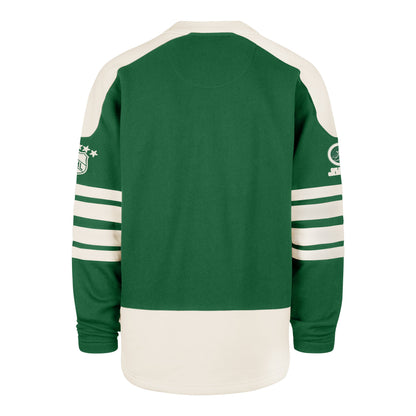 CALIFORNIA GOLDEN SEALS VINTAGE SWEEP CHECK '47 ETERNAL LACER HOOD KELLY