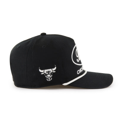 CHICAGO BULLS FOUNDATIONAL '47 HITCH RF RELAXED FIT BLACK