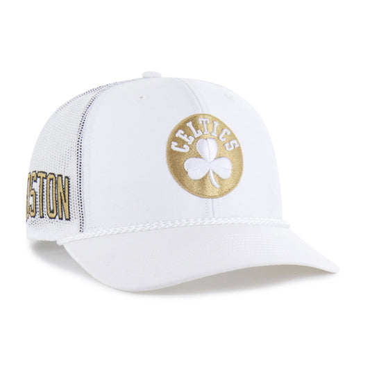 BOSTON CELTICS CITY EDITION '47 TRUCKER WHITE