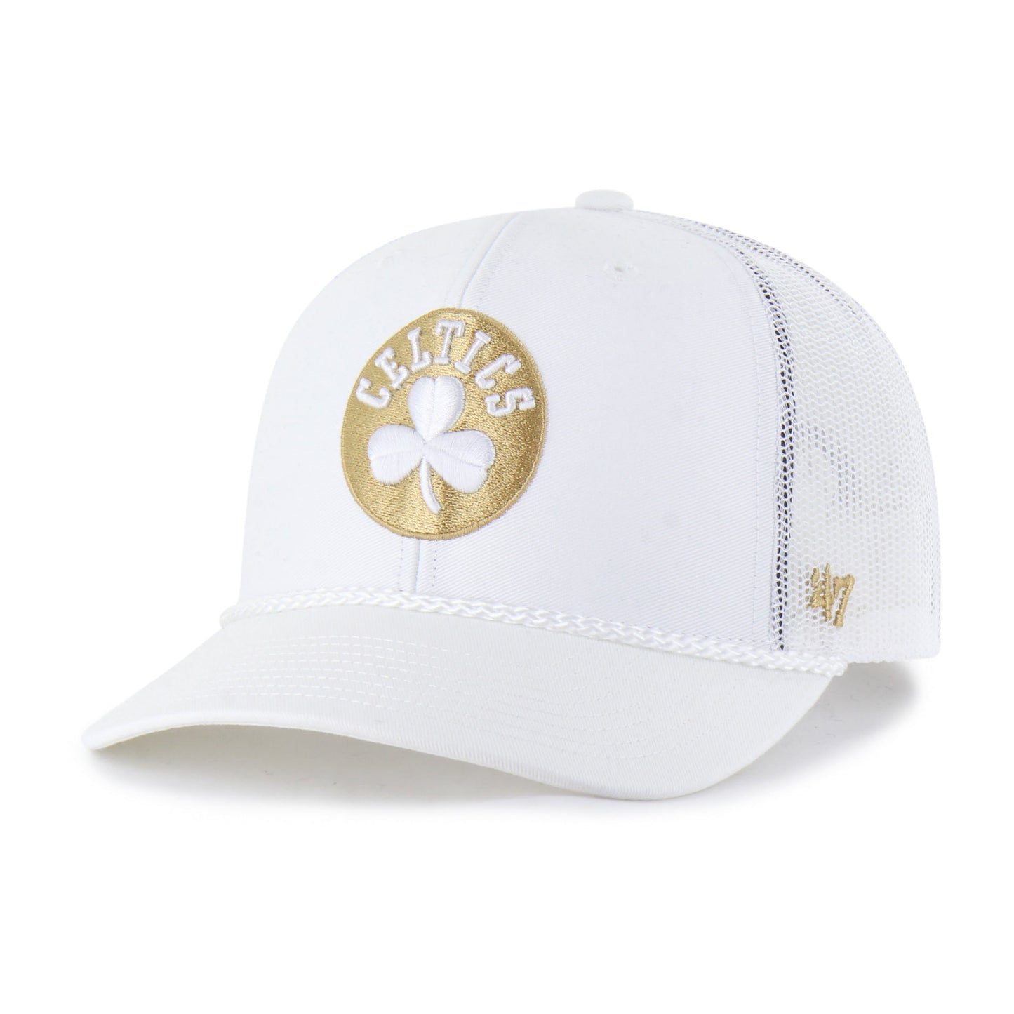 BOSTON CELTICS CITY EDITION '47 TRUCKER WHITE