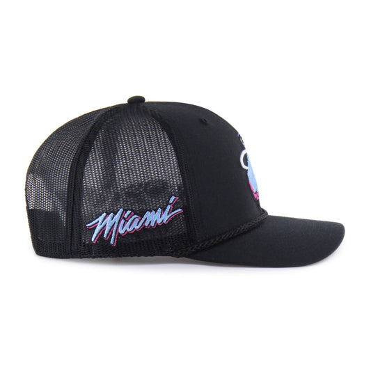 MIAMI HEAT CITY EDITION '47 TRUCKER BLACK