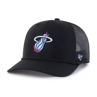 MIAMI HEAT CITY EDITION '47 TRUCKER BLACK