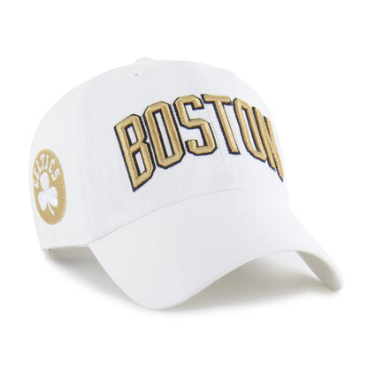 BOSTON CELTICS CITY EDITION SURE SHOT '47 CLEAN UP WHITE
