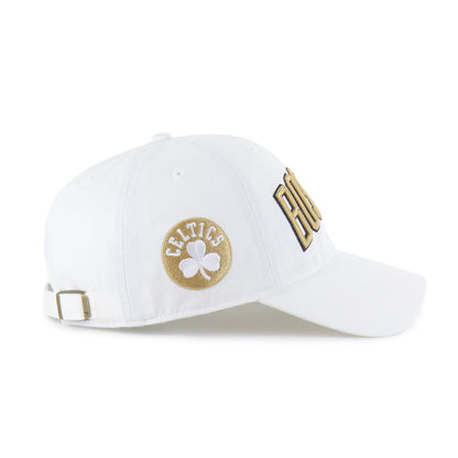 BOSTON CELTICS CITY EDITION SURE SHOT '47 CLEAN UP WHITE