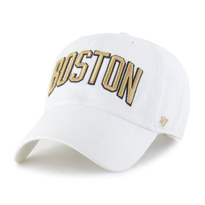 BOSTON CELTICS CITY EDITION SURE SHOT '47 CLEAN UP WHITE