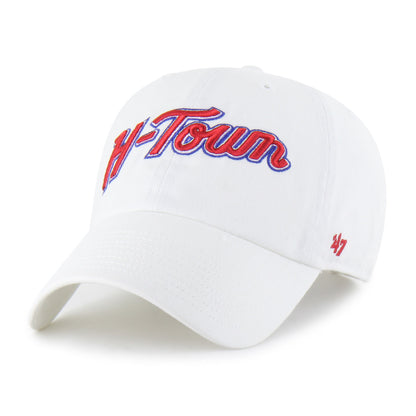 HOUSTON ROCKETS CITY EDITION SURE SHOT '47 CLEAN UP WHITE