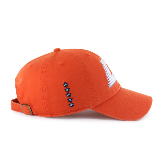 LOS ANGELES CLIPPERS CITY EDITION SURE SHOT '47 CLEAN UP ORANGE