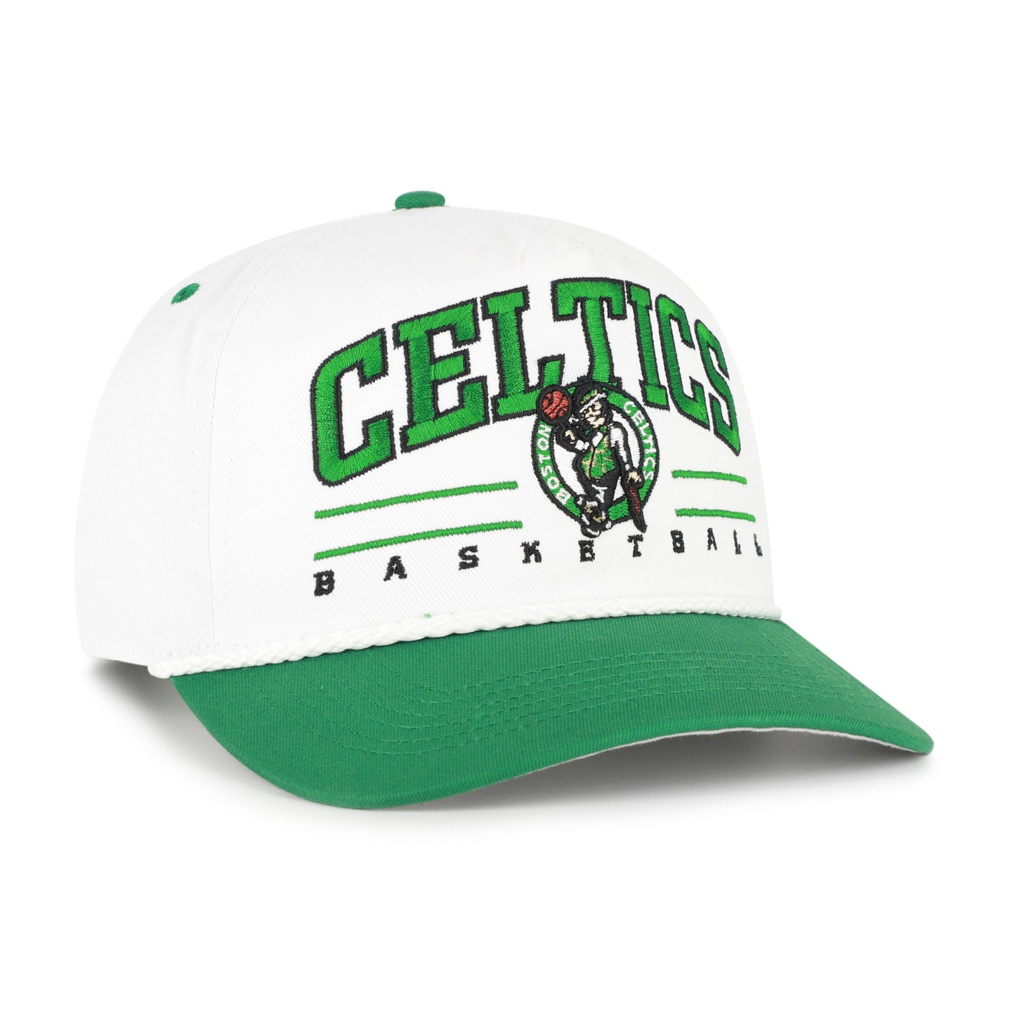 BOSTON CELTICS ROSCOE ROPE TWO TONE '47 HITCH WHITE