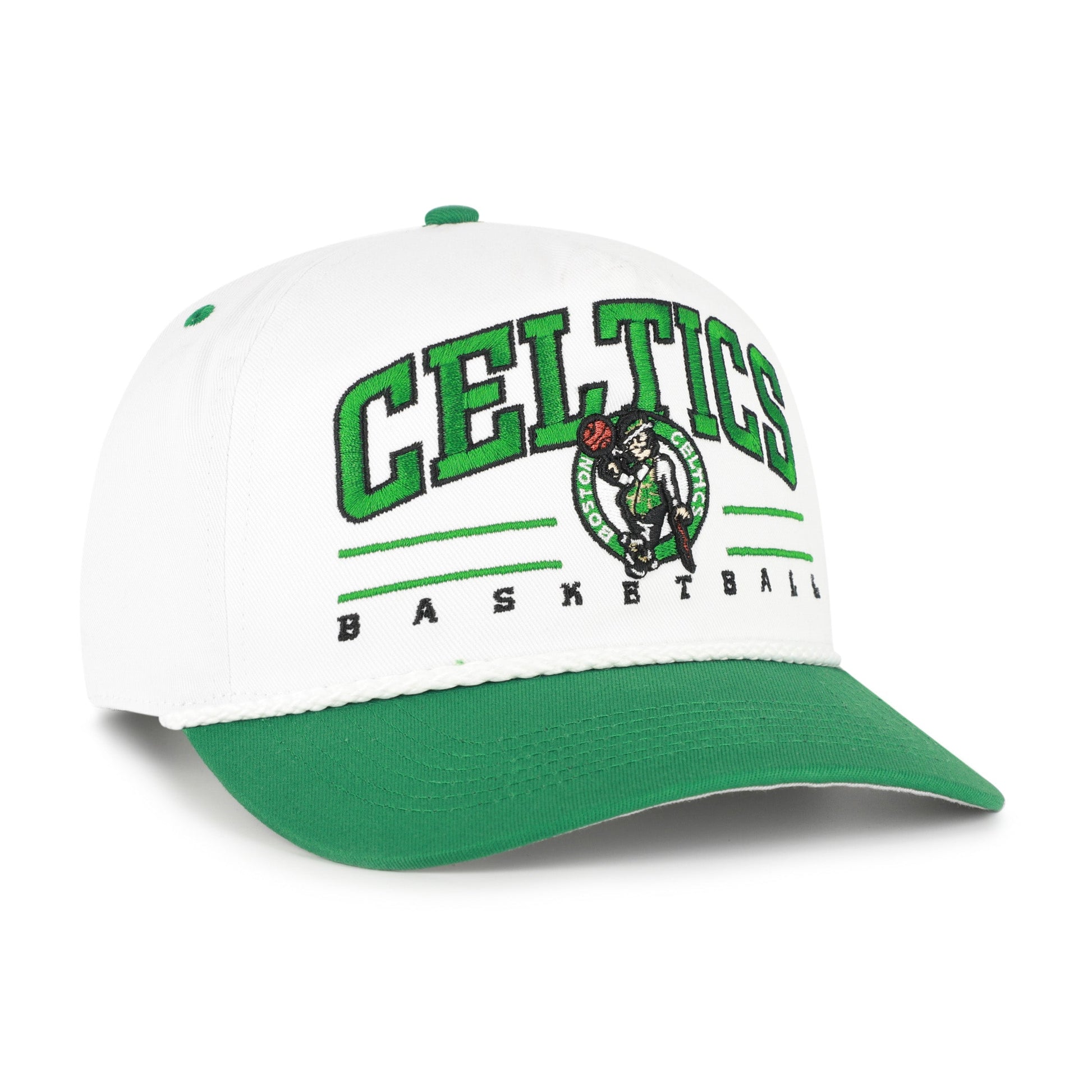 BOSTON CELTICS ROSCOE ROPE TWO TONE '47 HITCH WHITE