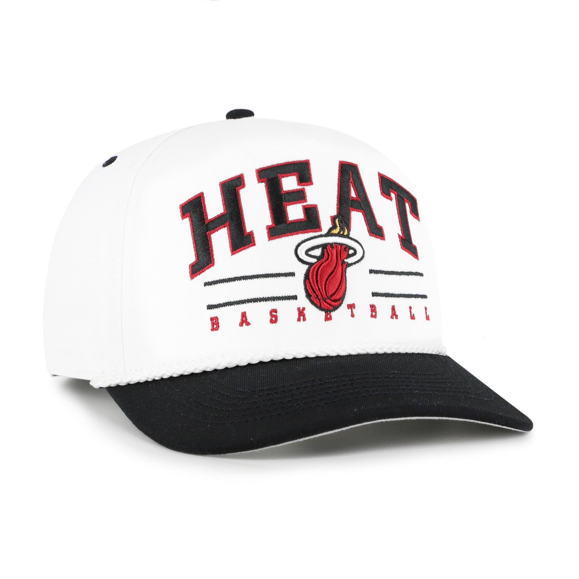 MIAMI HEAT ROSCOE ROPE TWO TONE '47 HITCH WHITE