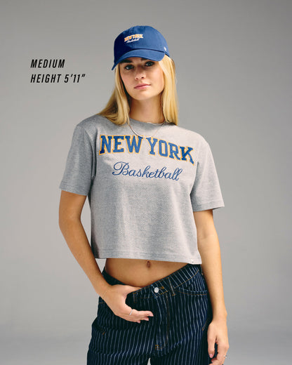 ORLANDO MAGIC PIVOT DROP NEEDLE '47 CITY TEE WOMENS SLATE GREY