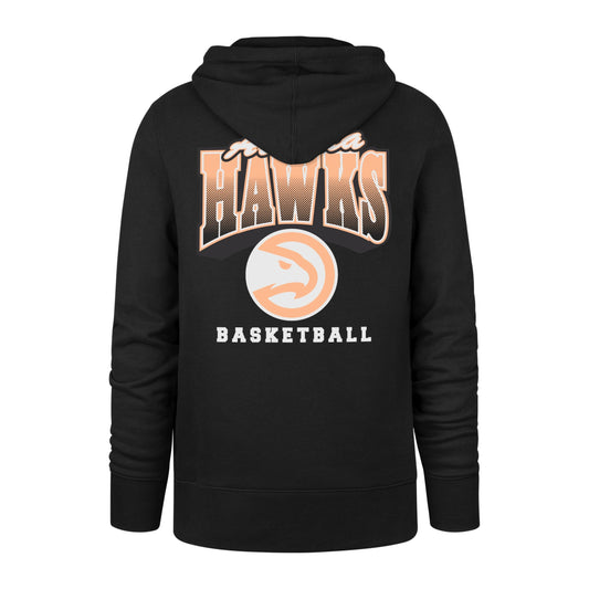 ATLANTA HAWKS CITY EDITION JAB STEP '47 HEADLINE HOOD JET BLACK