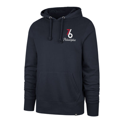 PHILADELPHIA 76ERS CITY EDITION JAB STEP '47 HEADLINE HOOD FALL NAVY