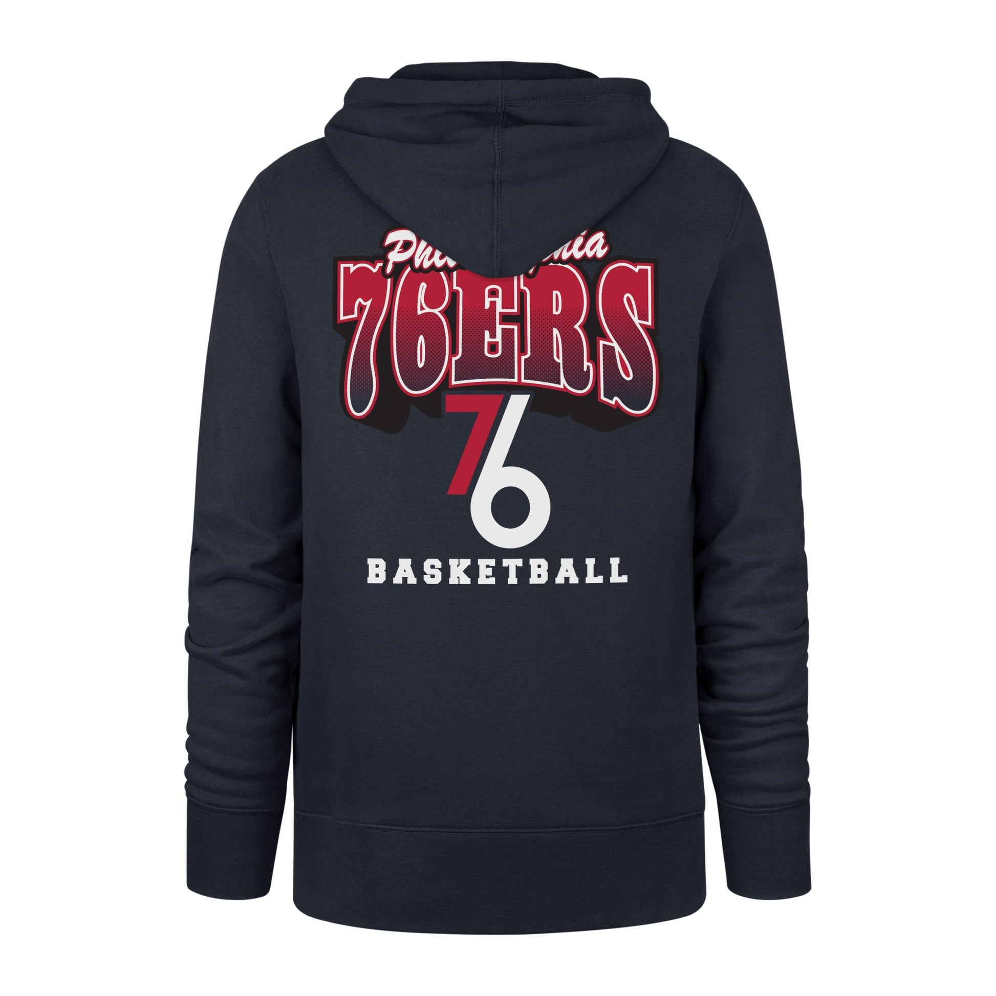 PHILADELPHIA 76ERS CITY EDITION JAB STEP '47 HEADLINE HOOD FALL NAVY