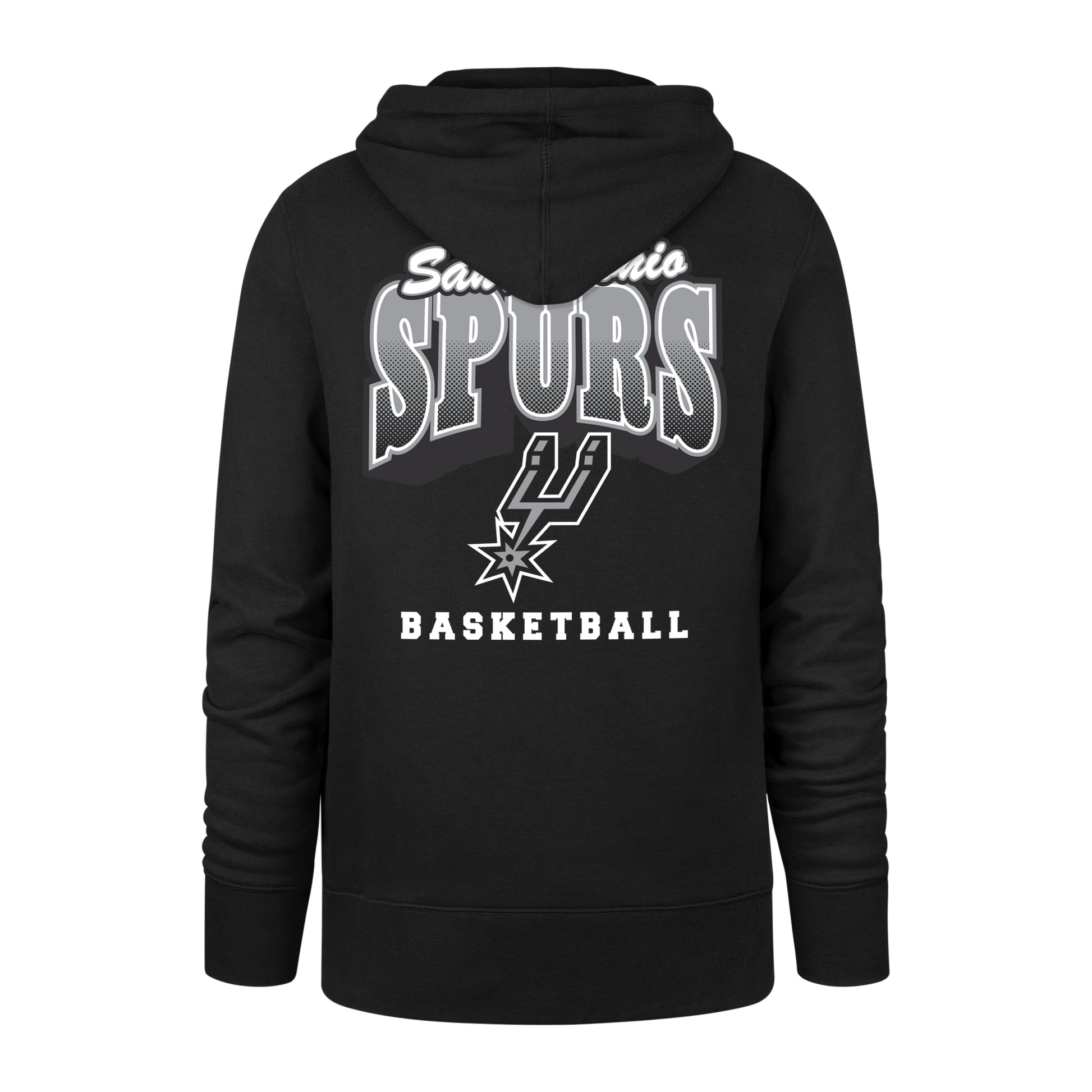 SAN ANTONIO SPURS CITY EDITION JAB STEP '47 HEADLINE HOOD JET BLACK