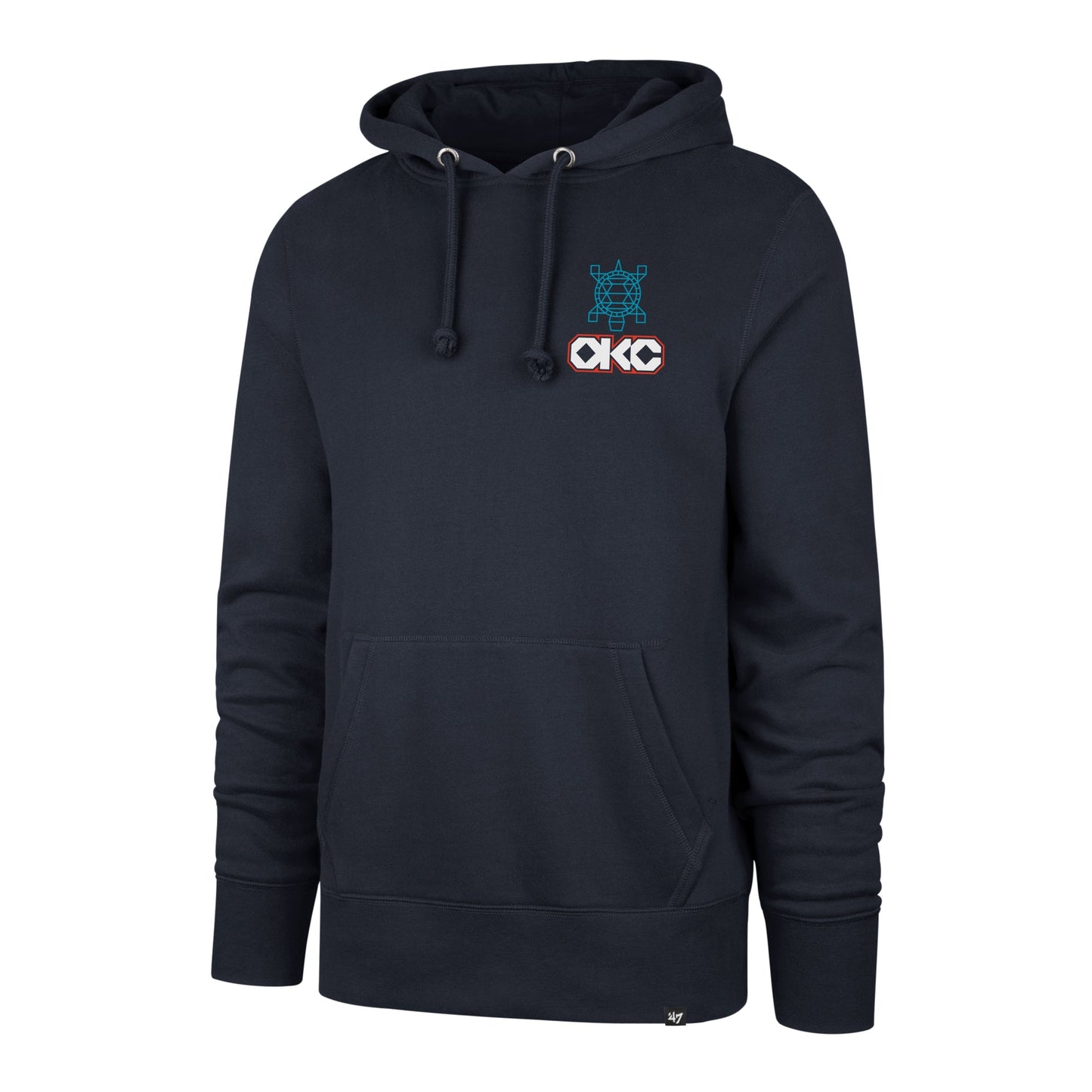 OKLAHOMA CITY THUNDER CITY EDITION JAB STEP '47 HEADLINE HOOD FALL NAVY