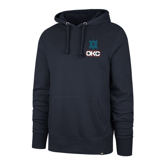 OKLAHOMA CITY THUNDER CITY EDITION JAB STEP '47 HEADLINE HOOD FALL NAVY