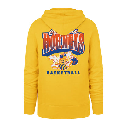 CHARLOTTE HORNETS CITY EDITION JAB STEP '47 HEADLINE HOOD GALLEY GOLD