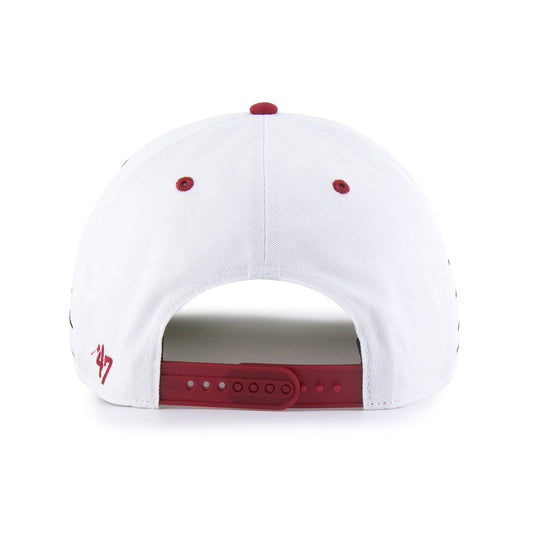 ARKANSAS RAZORBACKS DIAMOND CUT '47 HITCH WHITE