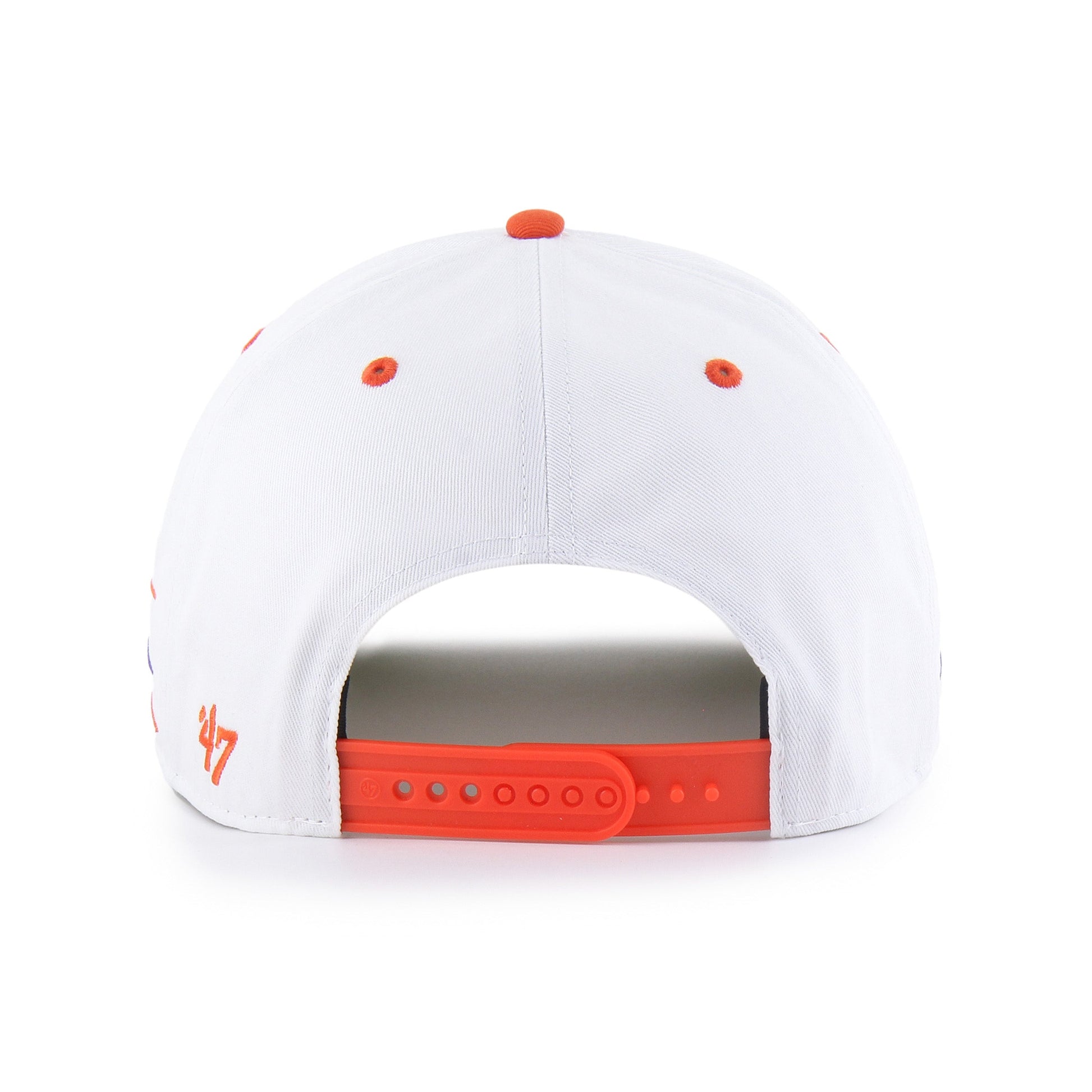 CLEMSON TIGERS DIAMOND CUT '47 HITCH WHITE