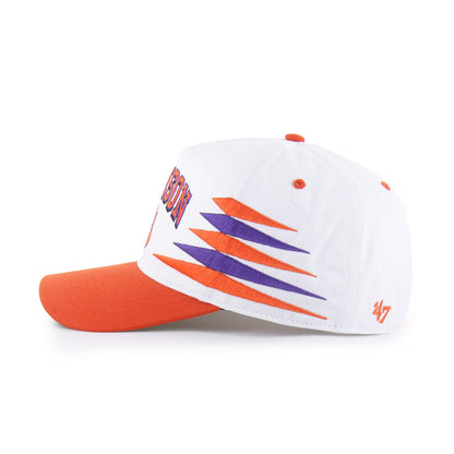 CLEMSON TIGERS DIAMOND CUT '47 HITCH WHITE