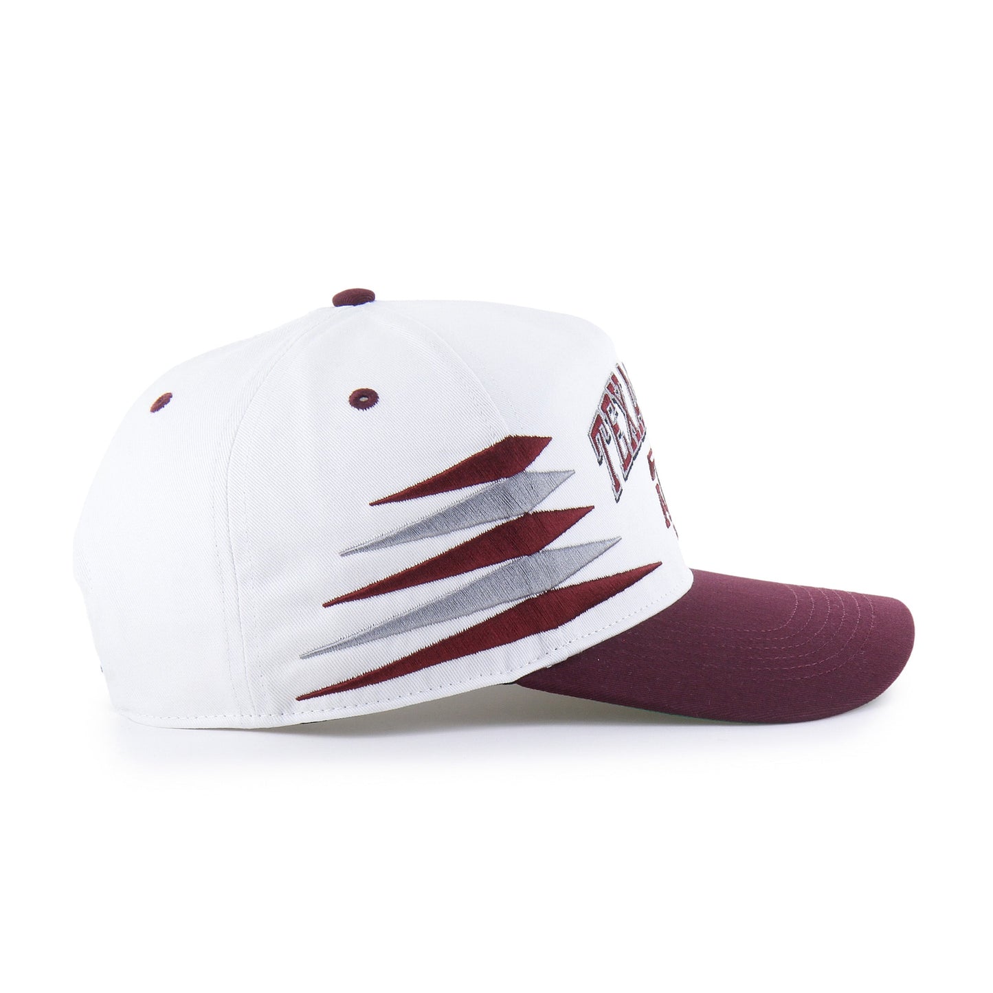 TEXAS A&M AGGIES DIAMOND CUT '47 HITCH WHITE