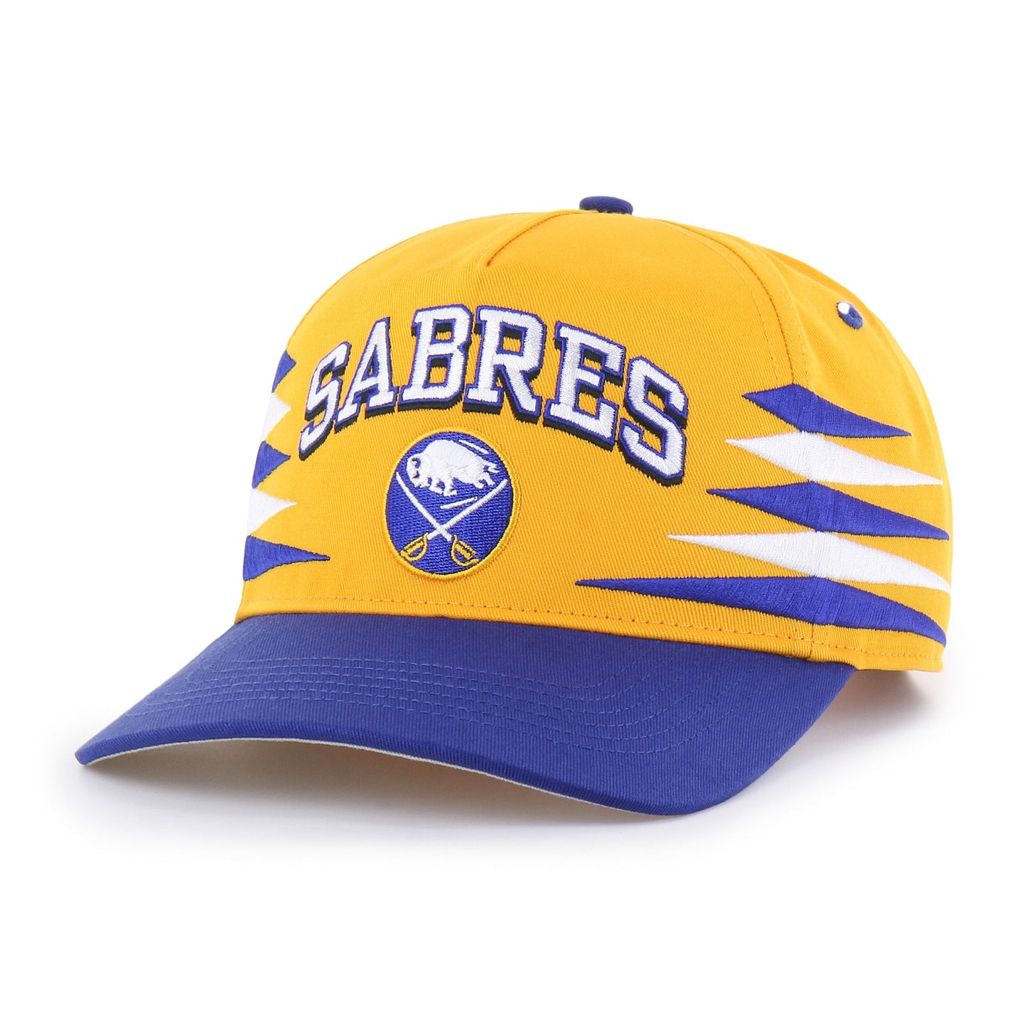 BUFFALO SABRES DIAMOND CUT '47 HITCH GOLD