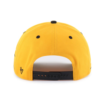 PITTSBURGH PENGUINS DIAMOND CUT '47 HITCH GOLD
