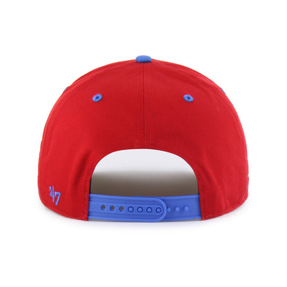 QUEBEC NORDIQUES VINTAGE DIAMOND CUT '47 HITCH RED