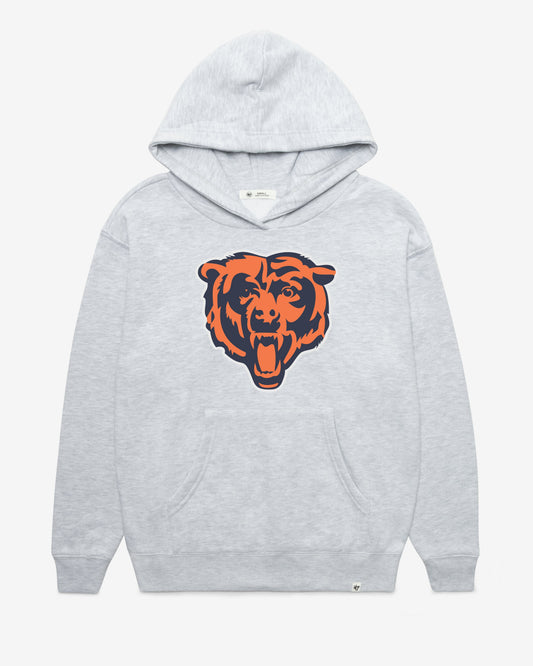 CHICAGO BEARS IMPRINT '47 NAOMI HOOD WOMENS RELAY GREY