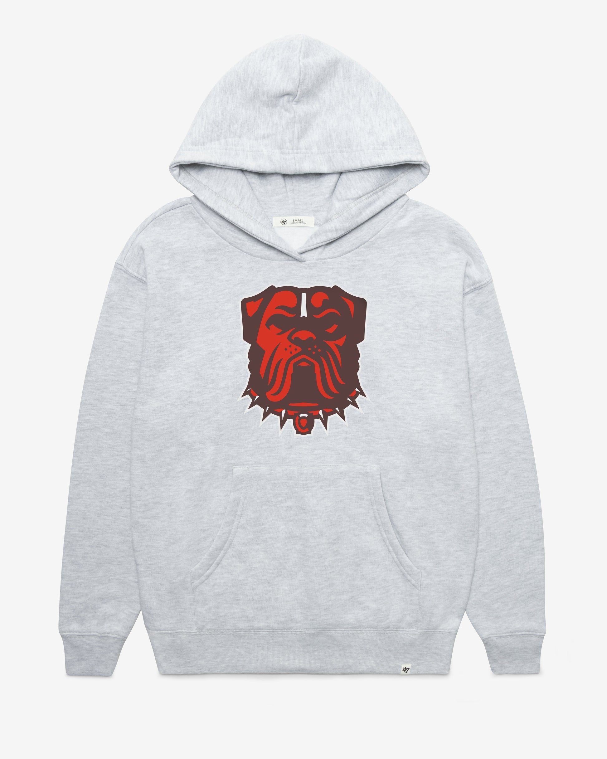 CLEVELAND BROWNS IMPRINT '47 NAOMI HOOD WOMENS RELAY GREY