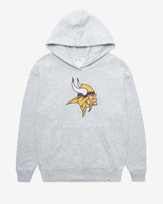 MINNESOTA VIKINGS IMPRINT '47 NAOMI HOOD WOMENS RELAY GREY