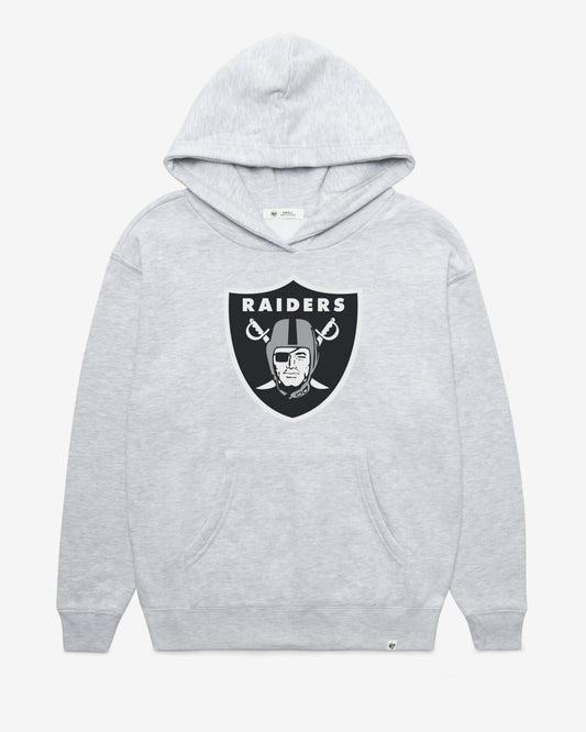 LAS VEGAS RAIDERS IMPRINT '47 NAOMI HOOD WOMENS RELAY GREY