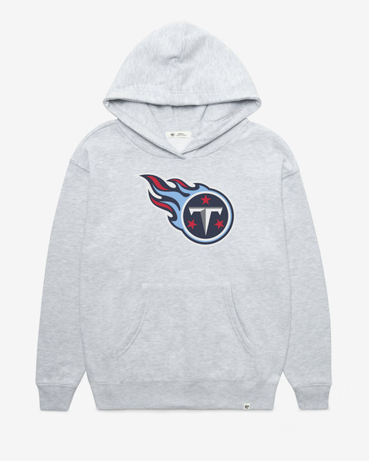 TENNESSEE TITANS IMPRINT '47 NAOMI HOOD WOMENS RELAY GREY