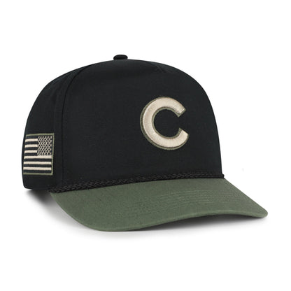CHICAGO CUBS KHAKI ACCENTS '47 HITCH BLACK