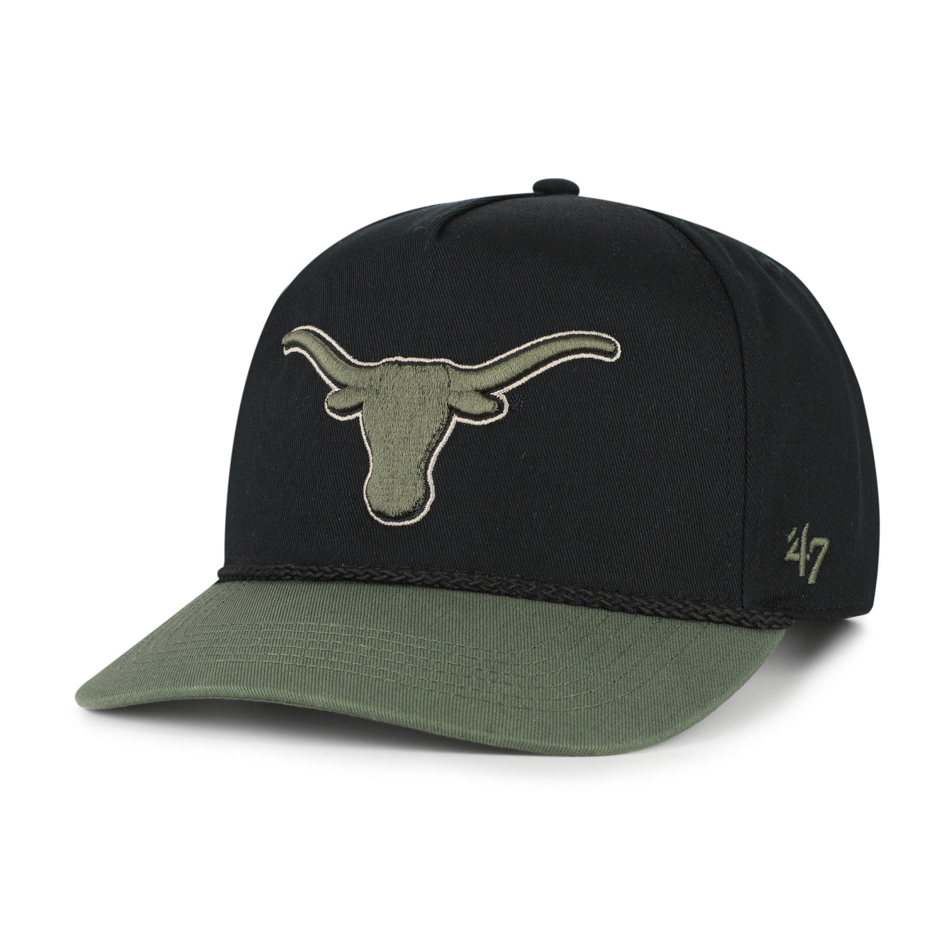 TEXAS LONGHORNS KHAKI ACCENTS '47 HITCH BLACK