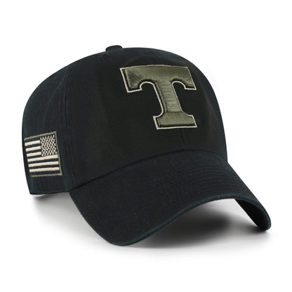 TENNESSEE VOLUNTEERS KHAKI ACCENTS '47 CLEAN UP BLACK