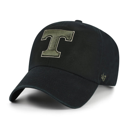 TENNESSEE VOLUNTEERS KHAKI ACCENTS '47 CLEAN UP BLACK