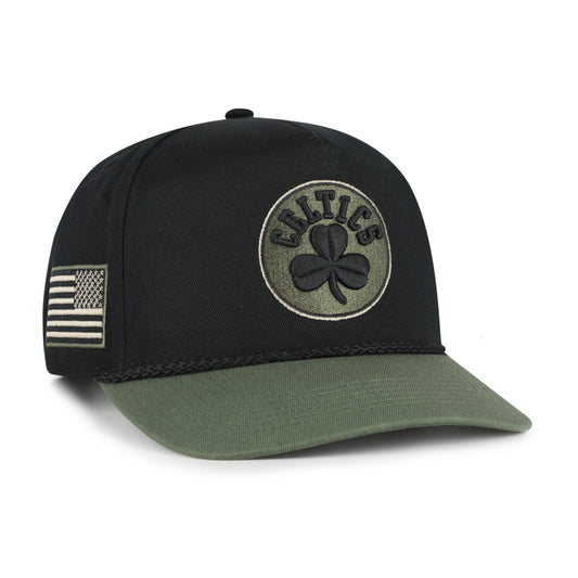 BOSTON CELTICS KHAKI ACCENTS '47 HITCH BLACK