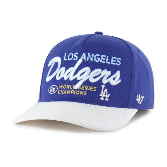 LOS ANGELES DODGERS WORLD SERIES MULTI TIME '47 HITCH RF RELAXED FIT ROYAL
